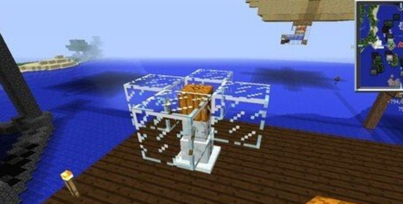 我的世界自动造雪机，零下20℃的隐形生产力，老玩家都藏着的冬季生存BUG？