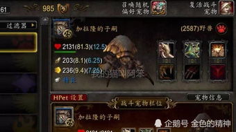 WOW宠物品质藏着多少你不知道的实战密码？从灰色到传说的战力跃迁全解析