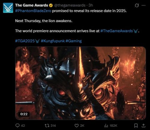 《影之刃零》TGA2025首发预告，9月9日震撼来袭，解锁全新游戏体验