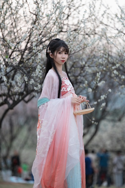 冬日梅花新装首曝：梅香袖间，衣间梅落，美不胜收