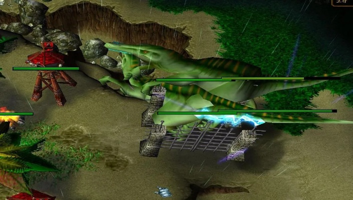 魔兽侏罗纪公园（  如何找到神秘路线）