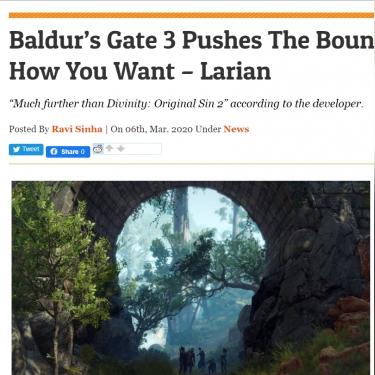 神界引擎革新,博得3升级新篇章 神界引擎革新,博得3升级新篇章