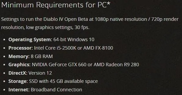 暗黑3配置要求2025最新实测,低画质能玩?高帧率爽刷竟只要这配置? 暗黑3配置要求2025最新实测,低画质能玩?高帧率爽刷竟只要这配置?