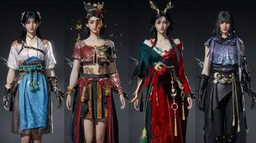 《燕云十六声》周年时装惊艳亮相，创新设计引领潮流风尚