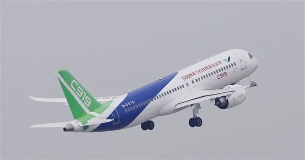 C919载客突破300万,国产大飞机安全新里程 C919载客突破300万,国产大飞机安全新里程