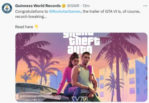 GTA6炸裂首曝：新标准由《2077》引领，热议再升级！