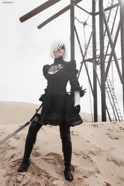 国外富美cos《尼尔:机械纪元》2B,慈善义举闪耀公益光彩 国外富美cos《尼尔:机械纪元》2B,慈善义举闪耀公益光彩