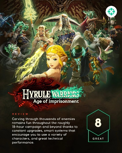 《塞尔达无双：封印战纪》全新升级，传奇再现，战力巅峰！