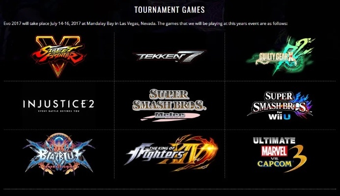 EVO2017到底藏了多少格斗游戏圈的「传世密码」