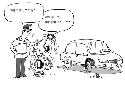 男子上班丢3个车轮？游戏里的防盗战早把这点玩明白了！