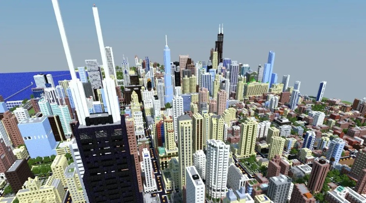 手搓曼哈顿奇迹!MC还原地球新视角 手搓曼哈顿奇迹!MC还原地球新视角