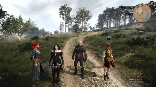 女术士打桩机组队,畅游《巫师3》新时尚街区 女术士打桩机组队,畅游《巫师3》新时尚街区