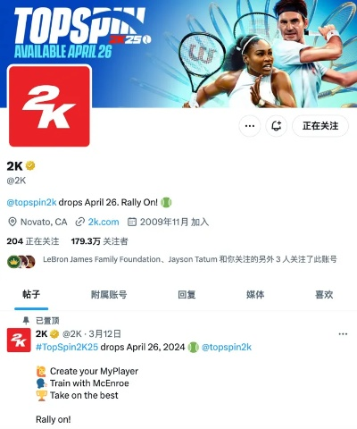 《Tennis Elbow 4》好评如潮登顶，奇RPG2趣味回归第九位领跑