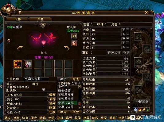 2025天龙八部宝宝装备大改后，从入门到精通的完整避坑攻略