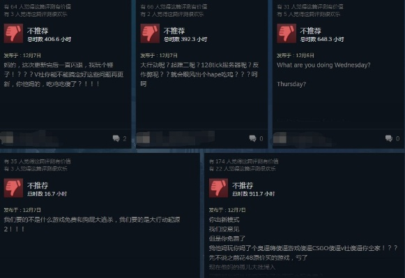 硬件透明度升级：Steam评论揭示真实硬件，喷子无地自容