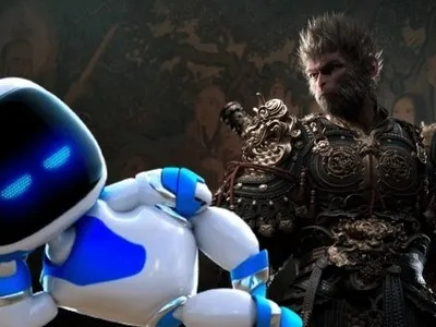 《黑神话:悟空》疑上春晚?小机器人披大圣铠甲 玩家调侃被夺舍 《黑神话:悟空》疑上春晚?小机器人披大圣铠甲 玩家调侃被夺舍