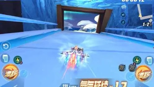QQ飞车冰上圆舞曲2分30秒通关秘籍,近道+氮气组合实战拆解 QQ飞车冰上圆舞曲2分30秒通关秘籍,近道+氮气组合实战拆解