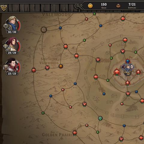 Steam 新品节确认亮相！Roguelike 卡牌构筑游戏色系战记来袭