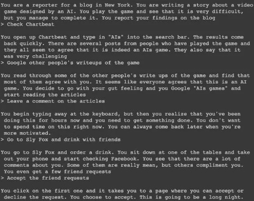AI驱动文字RPGSaga & Seeker官宣，连官方都难测结局的真开放世界游戏！