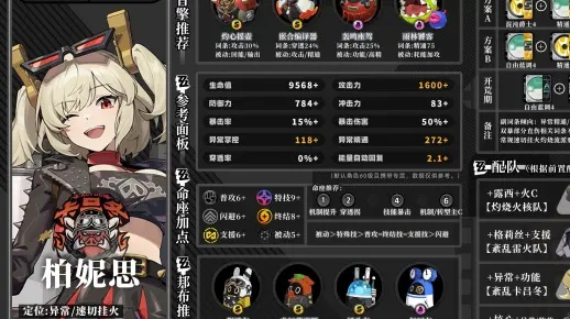 绝区零柏妮思培养全攻略,2025下半年最强紊乱队核心配置方案 绝区零柏妮思培养全攻略,2025下半年最强紊乱队核心配置方案