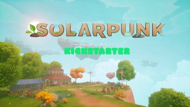 Solarpunk定中文名为太阳朋克，浮岛家园，合作玩法预告首曝光