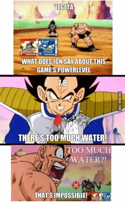 宝可梦新作遭IGN吐槽水太多，官方神级接梗回应！