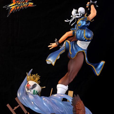 震撼来袭！公开春丽大尺度绝美腿雕像，细节之处满满惊喜