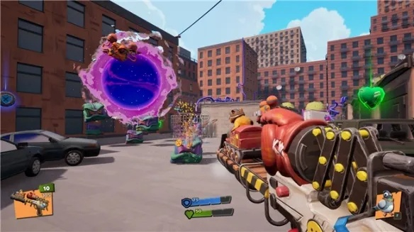 免费畅玩射击游戏顽绒煞 GRIMPS，一起把绒布球统统射爆！