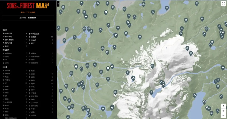 森林之子地图别乱闯！2026年地下网络拓扑图+关键坐标全解析