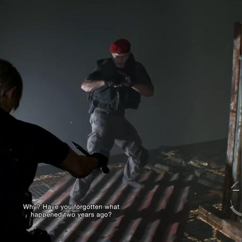 玩家展示《生化危机9》里昂流畅反击格挡 真的帅！