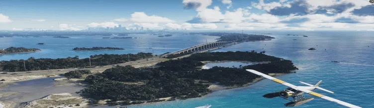 疑似《GTA6》早期开发画面泄露！蓝天绿水和大桥