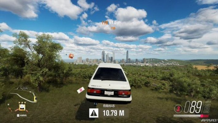 玩家点评极限竞速，地平线6新实机，吐槽城市画面空荡荡！