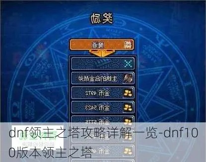 DNF领主之塔怎么进？2026最新绝版攻略，等级任务NPC全解析