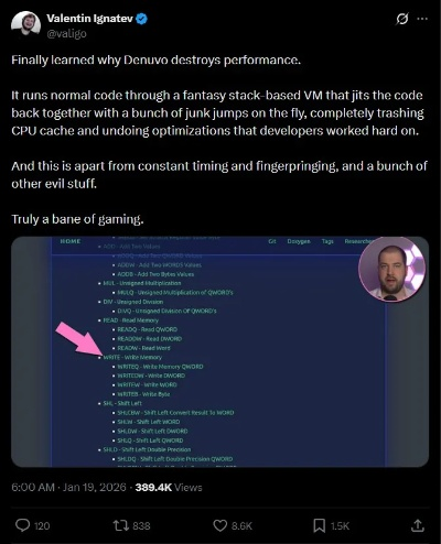 D加密更新推多层次检测机制，彻底封死游戏虚拟机运行之路