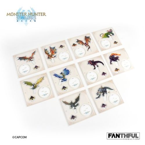 官方正版授权！FANTHFUL带来怪物猎人物语3 命运双龙系列周边