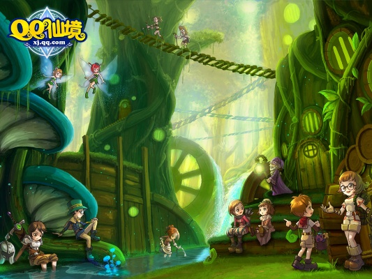 一、QQ仙境体验服三大类型与核心区别