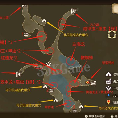 怪物分布图的四种实战类型与选择策略