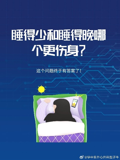 睡眠两大杀手，睡得晚和睡得少，究竟哪个对身体伤害更大？