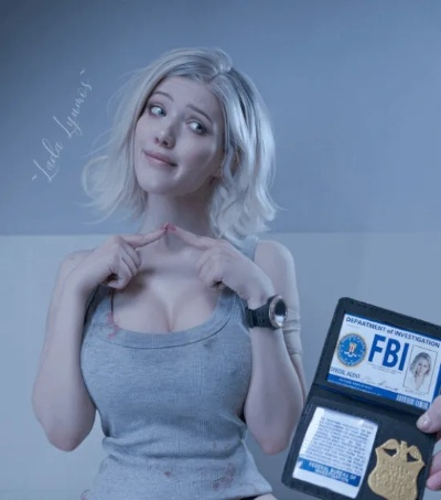 格蕾丝cos生化危机9，安魂曲，沉浸式还原角色精髓，解锁深层魅力