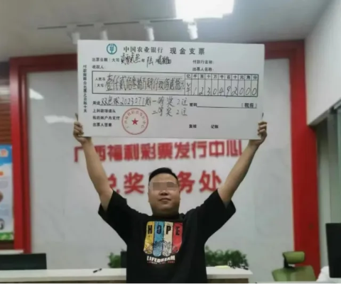 男子买彩票坚持到退休 终中1046万大奖