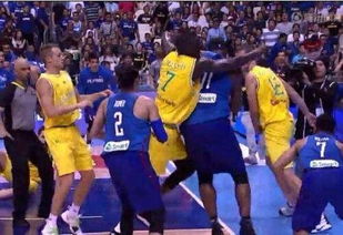 NBA群殴事件，4名球员遭驱逐出场