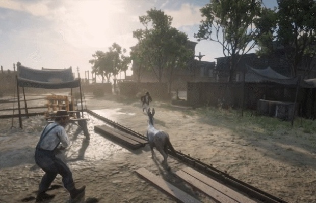 在荒野大镖客，救赎2体验艾尔登法环？玩家自制大型mod实现