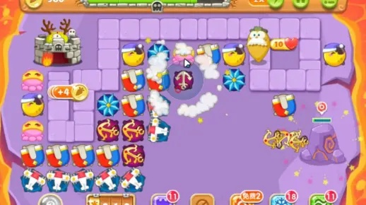 保卫萝卜挑战32金萝卜总失败？2026年堵路流矩阵布局实测通关率97%