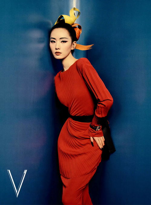 刘诗诗国风裙配镂空衬衫 东方美人神韵尽显