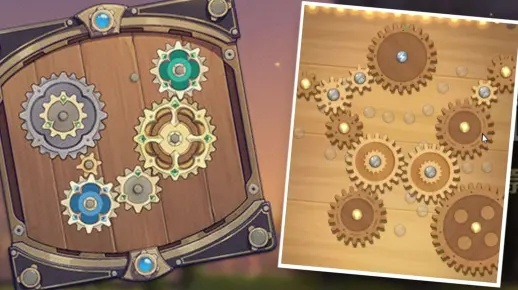 原神恒动械画第四天终极解法，3分钟速通齿轮机关，90%玩家忽略的隐藏机制