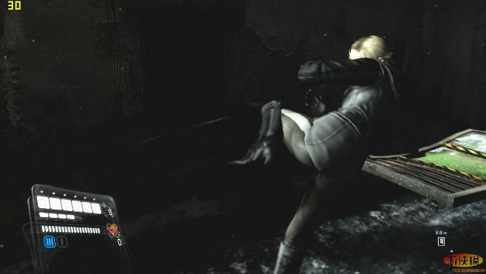 生化9格蕾丝妈妈级Mod，紧身衣皮靴裸腿造型