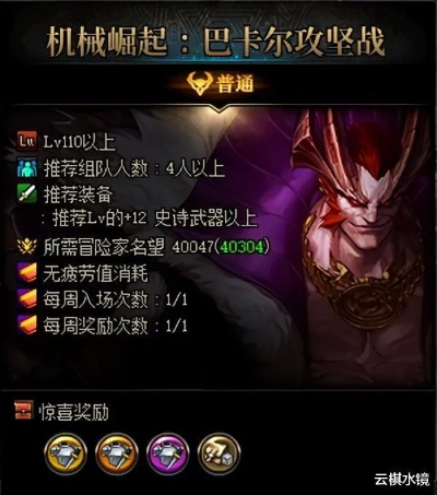 巴卡尔攻坚战终极攻略，2026最新机制全解析与职业强度榜