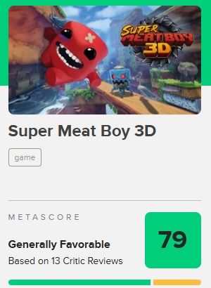 《超级食肉男孩3D》媒体评分解禁！M站均分79