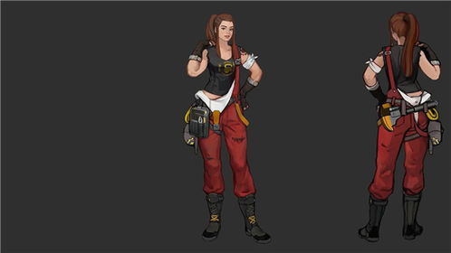 守望先锋新英雄艺术图曝光，玩家猜测是街霸嘉米的再创作