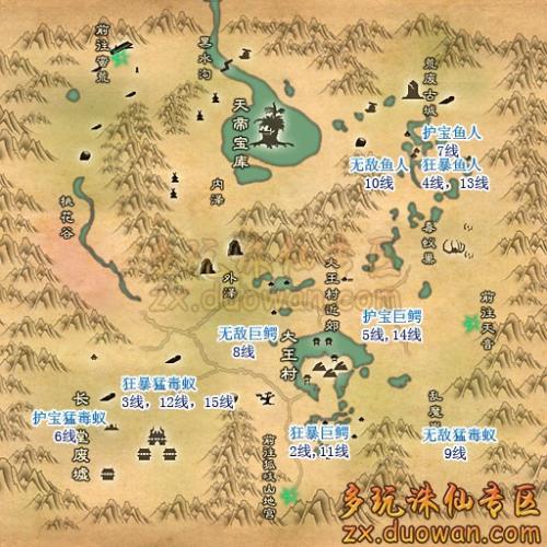 诛仙地图探秘，如何高效解锁隐藏区域与资源热点？